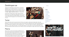 Desktop Screenshot of dartshopen.se