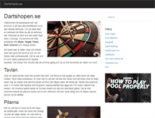 Tablet Screenshot of dartshopen.se
